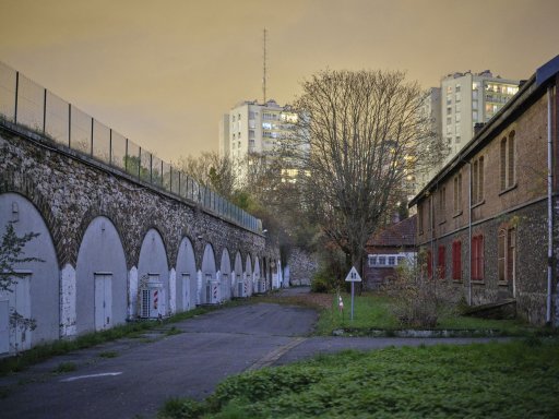 The casemates of Fort de Romainville in 2024  Manolo Mylonas, Dpartement de la Seine-Saint-Denis
