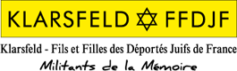 Klarsfeld - Fils et Filles de Dports Juifs de France